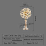 lampe sol moderne or cristal élégante base plate chambre coucher led