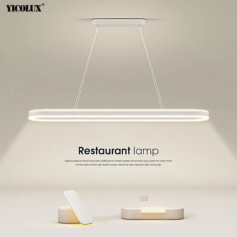 lampe suspendue moderne blanche aluminium flux lumineux led encastrée interrupteur haut bas