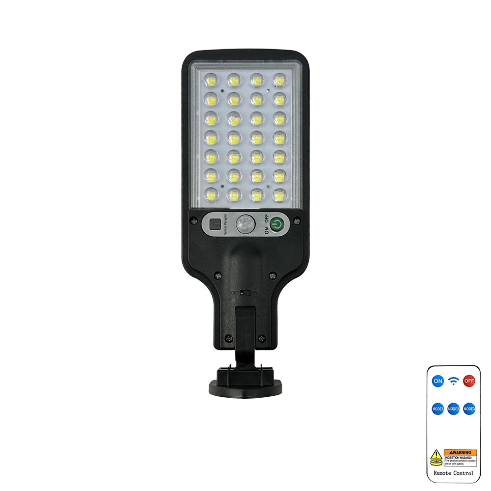 projecteurs solaires extérieurs modernes ip65 led économie énergie noir interrupteur sensoriel 270deg
