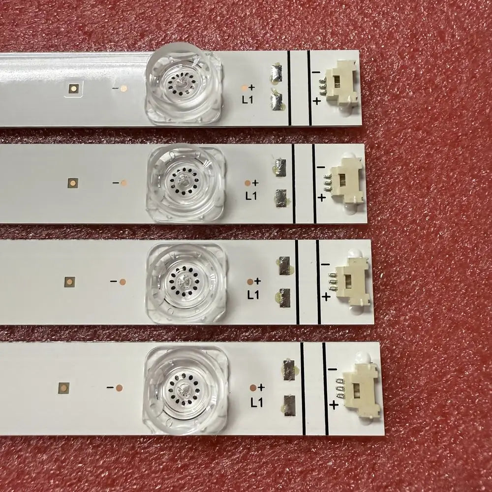 bande lumineuse led blanc bleu moderne connecteurs led souder fixations aluminium