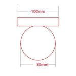 applique murale moderne sphérique blanc rose vert olive minimaliste