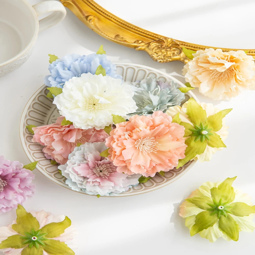 fleurs artificielles pivoines soie décorations mariage jardin bouquets fleurs vintage maison fête