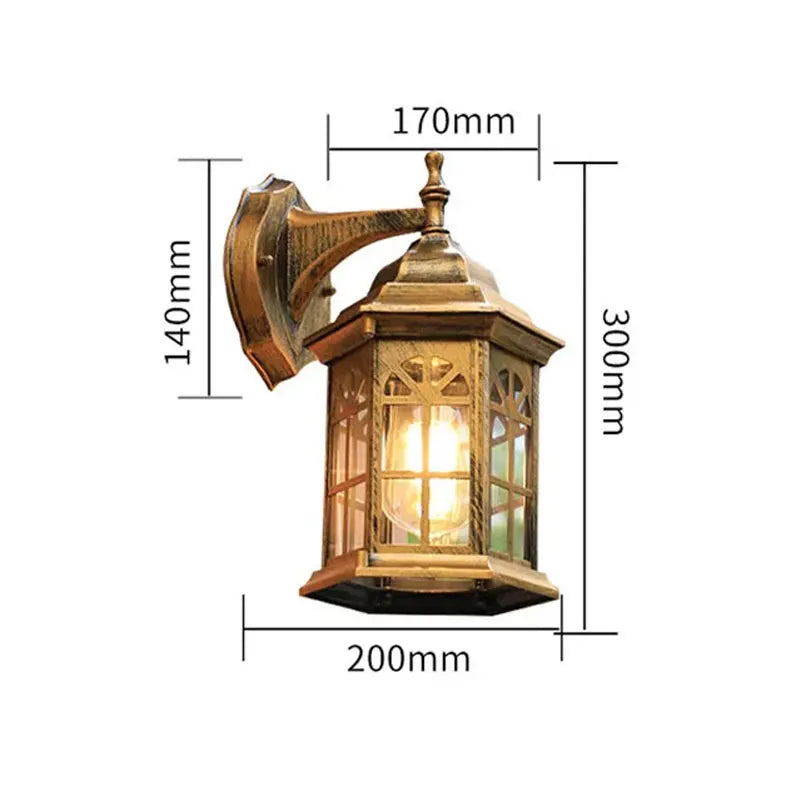 lampe murale transparente géométrique blanc noir marron classique rustique entrée chambre salle bains