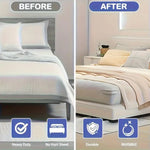 fixateurs angle draps lit bande transparente housses matelas antidérapants protection sécurité clips minimalistes modernes