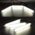 éclairage led blanc orange moderne 2400 lumens 15w câbles électriques feux jour antibrouillard