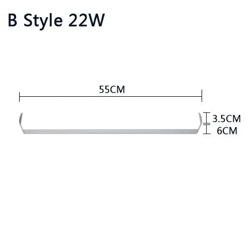 appliques murales modernes led blanc argenté facile chambre cuisine salle manger