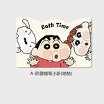 tapis bain absorbant eau rapide sec cartoon personnages shin chan géométrique bulles antidérapant