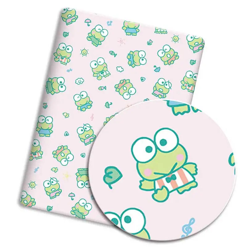 serviette enfant coton motif grenouille cartoon bleu vert jaune rose bain décoration