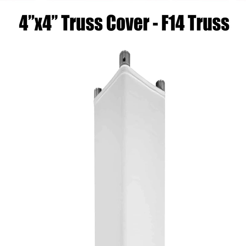 couvre truss tissu extensible polyester blanc noir élastique événement scénique moderne opacité