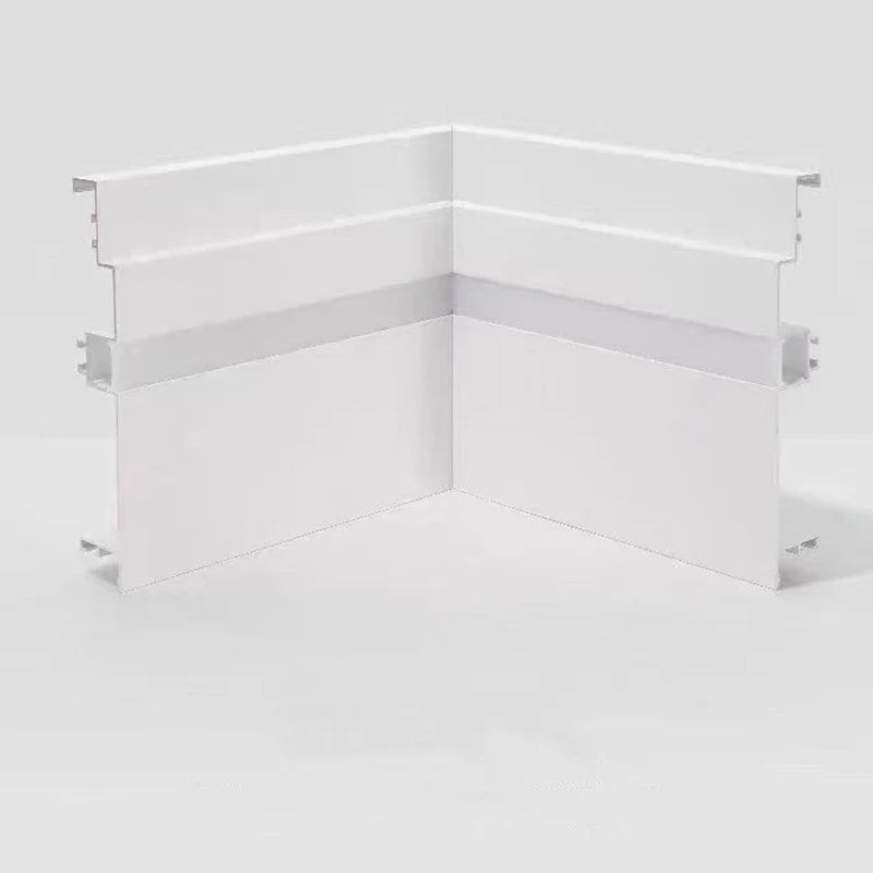 profils d'éclairage led blancs lisses modernes fixationintérieur extérieur góc ngoài góc trong