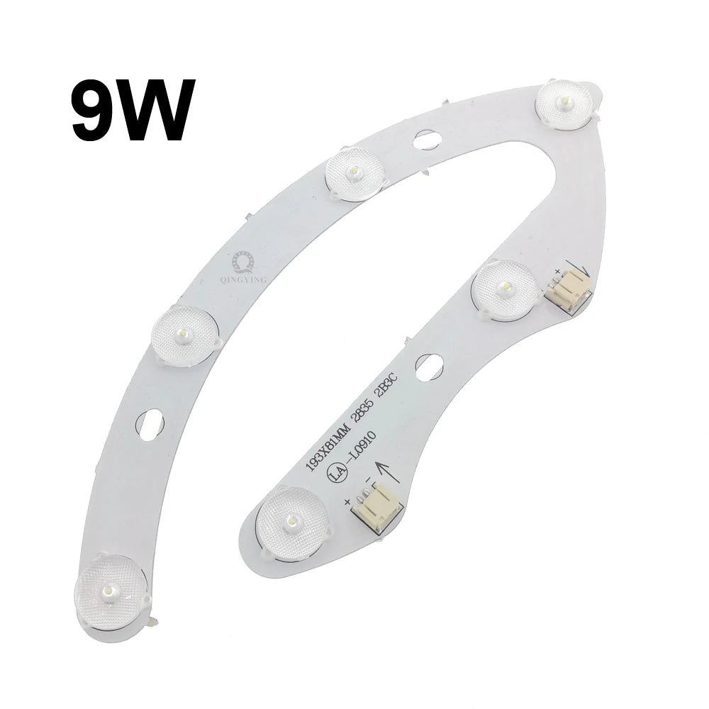 plaque led flexible blanc moderne adhésif 2700k 6500k chambre 9w 12w