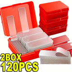 protecteurs d'écran transparents modernes adhésifs rouges boîtes 5.8cm 4.5cm 2cm 3.5cm 1.1cm