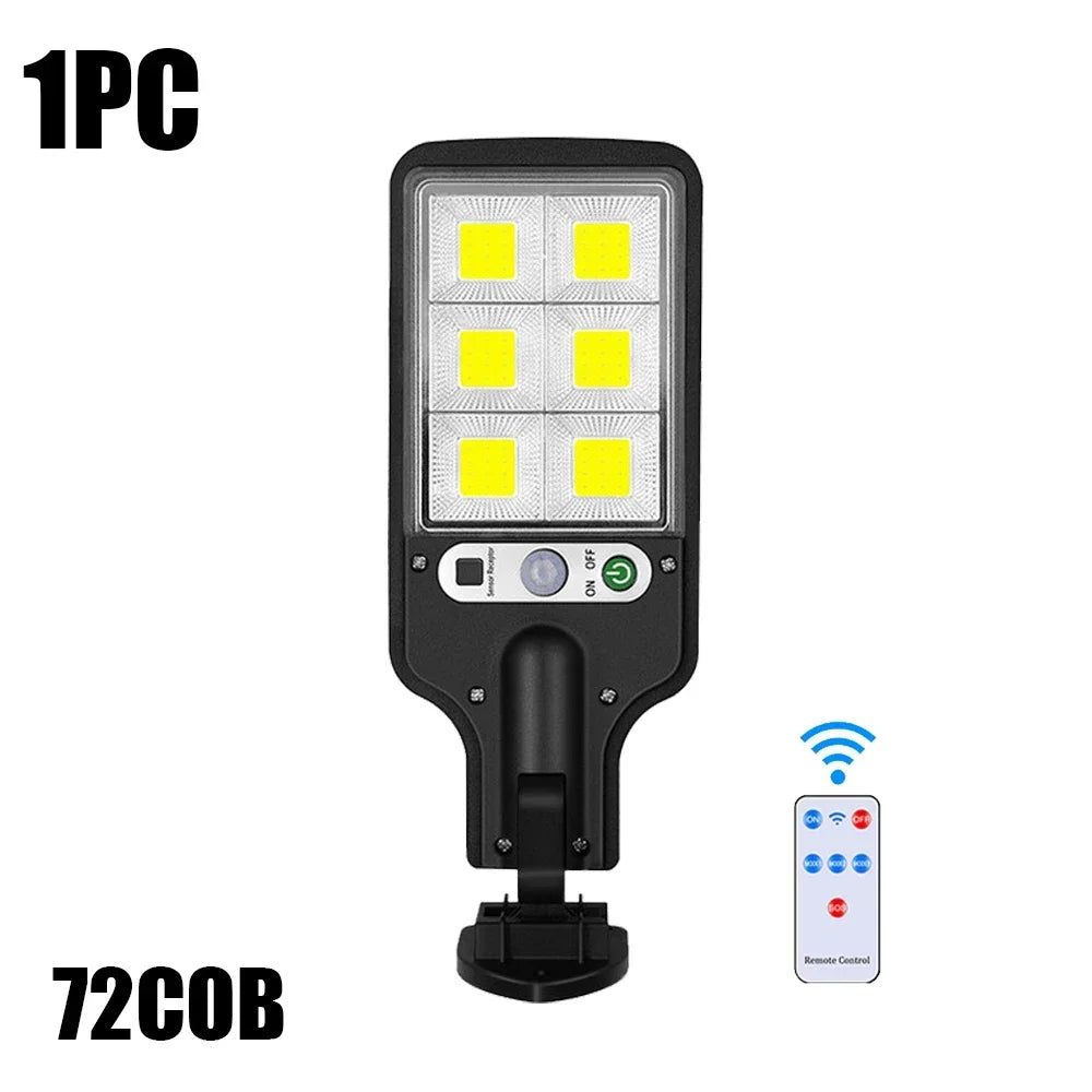 lampe solaire moderne noire jaune ip65 led pIR visse étanche