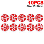 tapis table serviette rouge flocons noël antiderapante festive respectueux environnement