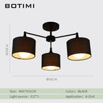 lampe suspendue moderne toile lin blanc noir beige opacité montage encastré led flux lumineux