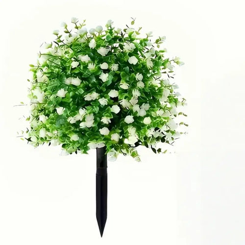 bouquet fleurs artificielles multicolore moderne extérieur tringle aménagement