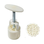 moule biscuits blanc motifs floraux moderne guide taille poignée rotation