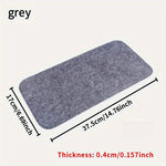 tapis d'étape porte camping car noir gris uni moelleux antidérapant pratique confortableintérieur véhiculeextérieur porte