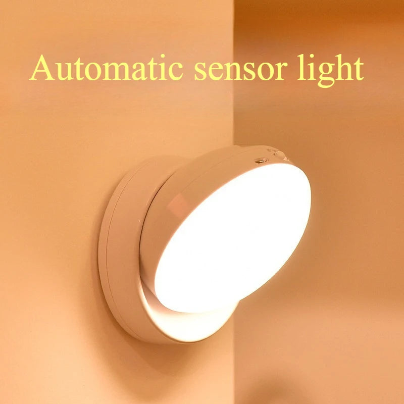 veilleuse led rechargeable detection mouvement lampe adhésive blanc moderne minimaliste