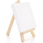 toiles peinture chevalets bois blanc miniatures artistiques set set 12 decoration mariage
