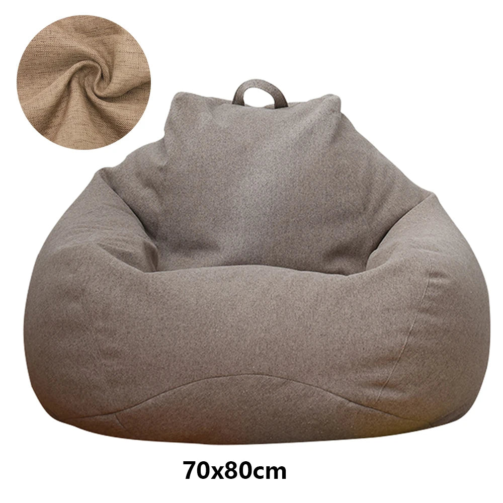 couverture remplacement canapé lit gris tissu uni moderne poignée fermeture glissière 70x80cm 80x90cm 100x120cm