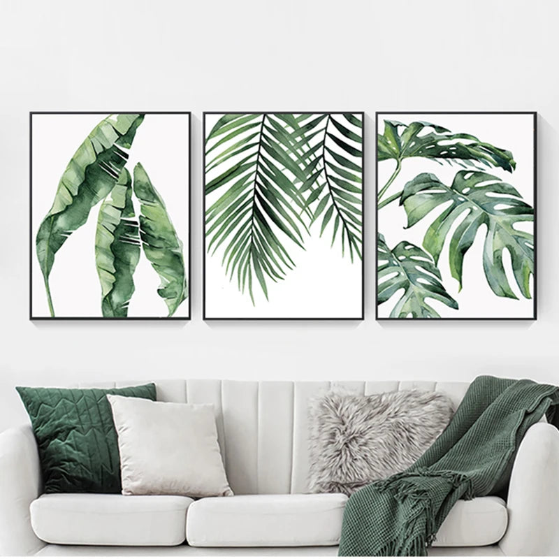 Tableau mural sans cadre style scandinave pour intérieur contemporain