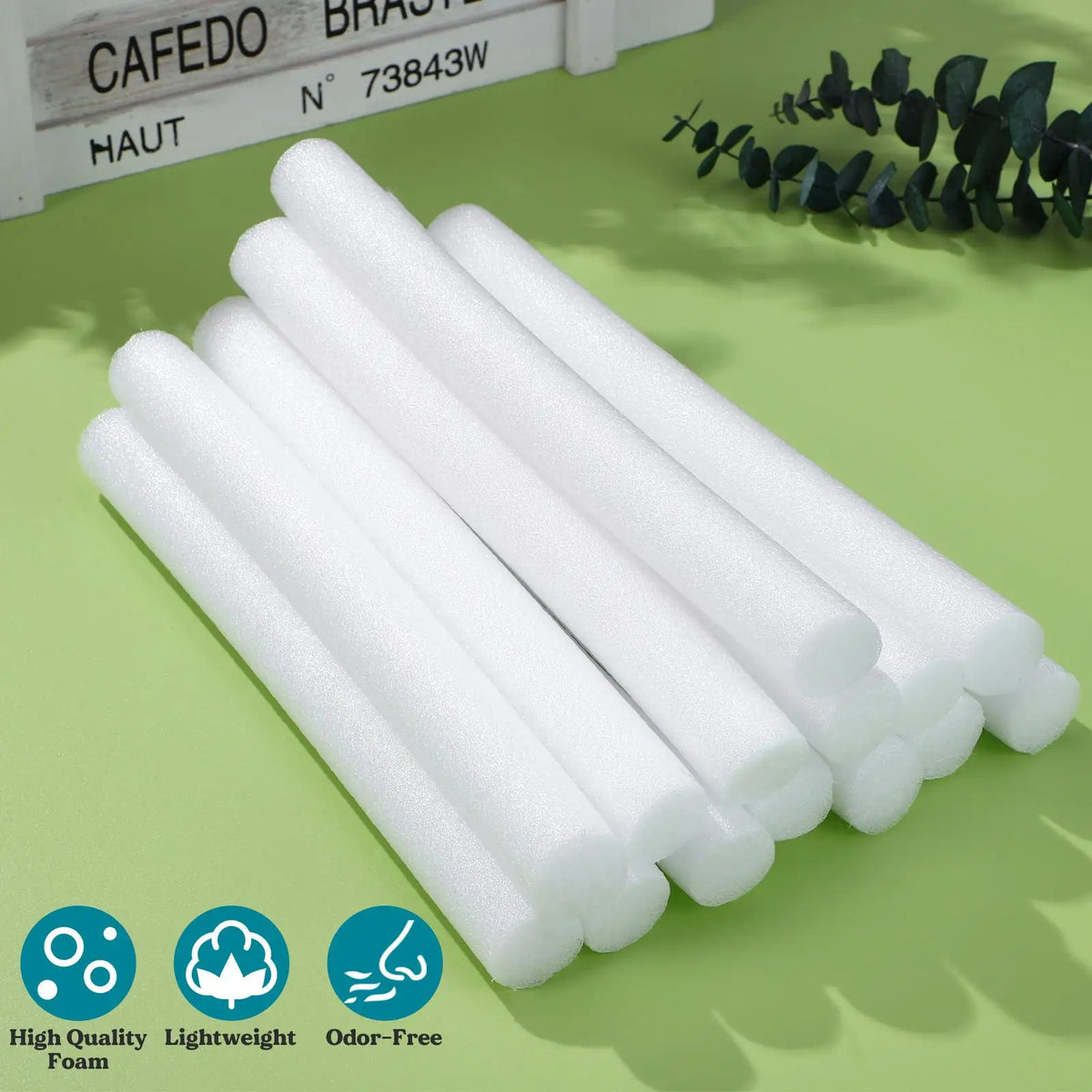 bâtons mousse blancs texture poreuse protection canapé anti dérapant utilitaires remplissage siègesiaux