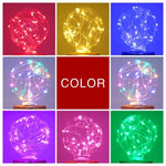 ampoules led décoratives filament effet constellation couleur changeante e27 transparentes modernes chambre festive