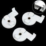 support motorisé blanc moderne rideau actuateur fixation 9mm 13.5mm 28.7mm 32mm 45mm