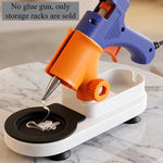 support pistolet colle chaude antigel orga câbles rangement outils utilitaires industriels