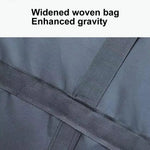 sac rangement oxford noir pratique robuste poignées fermeture glissière double rechargeableextérieur