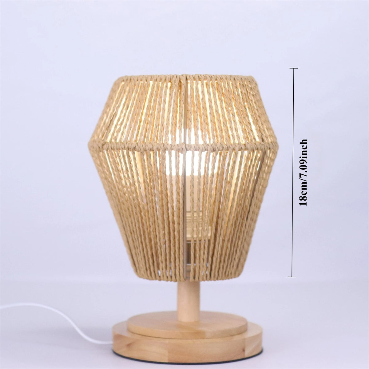lampe suspendue moderne tissée rotin naturelle cuisine éclairage quotidien interrupteur bouton 3000K 6000K opacité