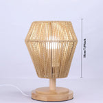 lampe suspendue moderne tissée rotin naturelle cuisine éclairage quotidien interrupteur bouton 3000K 6000K opacité
