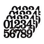 sticker numerote couleur grande taille decoratif ludique moderne adhesif porte boite lettres mur