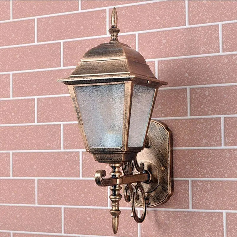 lampe murale bronze classique vintage éclairage extérieur intérieur chambre salle bain étude entrée fixée