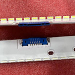 bande led blanc moderne réutilisable sans câble fixations invisibles connecteur bleu aluminium