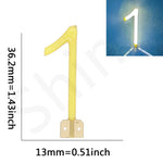 ampoule led numéro lumineuse jaune moderne décoration fête bar restaurant chambre