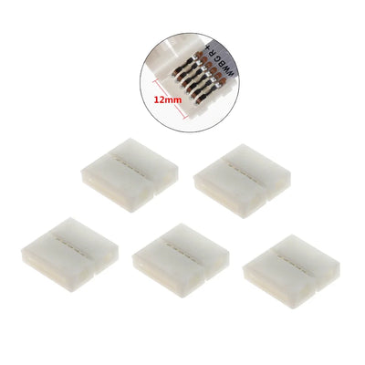 connecteurs électrique broches blancs moderne câbles 50cm RGBCCT LED sans soudure