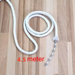 cordelette blanche opaques eyelets accessoire rideau DIY moderne 25 pièces 12g 17g