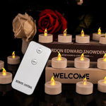 bougies led sans flamme scintillantes blanc modernes lumineuses pack 12 24 6pcs