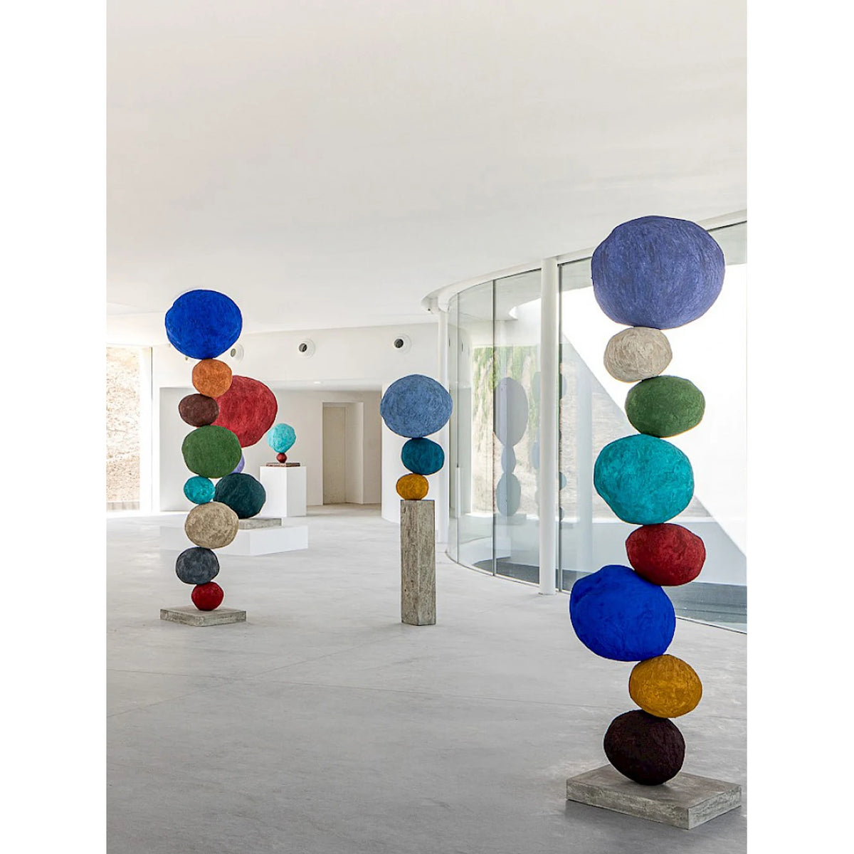 boules décoratives métal bleu vert rouge moderne tringle fixations intérieur anniversaire