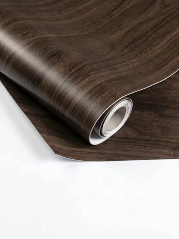 papier peint autocollant imitation bois marron foncé imperméable moderne cuisine chambre salon commerce