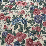 tissu chenille polyester opaque fleurs motifs peinture huile sofa coussin diyversible tablecloth nappe
