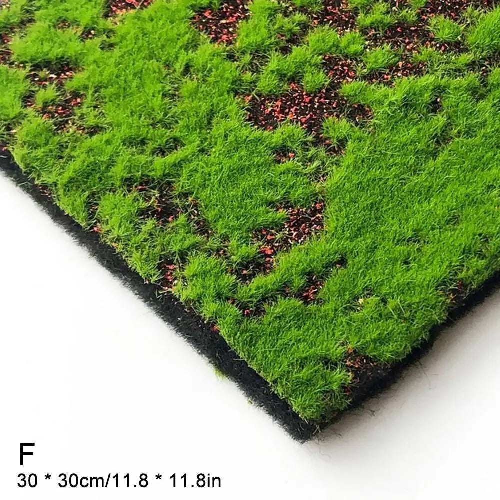 tapis artificiel herbe verte moderne figurines étoiles mer gâteau bouteilles vin decoration extérieure mariage