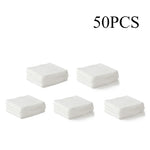 nappes jetables transparentes modernes 180cm lisses motifs carrés minimaliste fêtes empilées