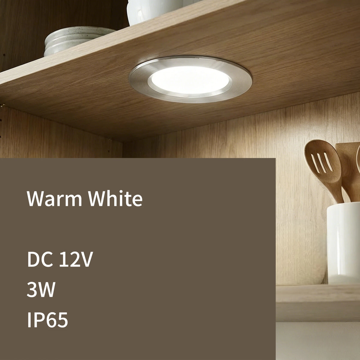 spot led encastré aluminium rond moderne blanc noir argent intensité variable 12v intérieur