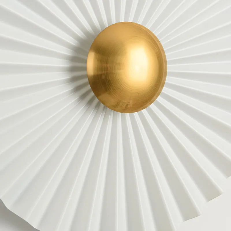 appliques murales moderne blanc doré minimaliste éclairage quotidien chambre cuisine salle manger