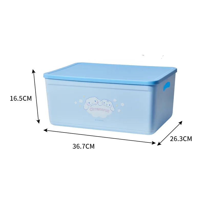 boîtes rangement plastique imperméable my melody pom pom purin multiple utilisations poignées