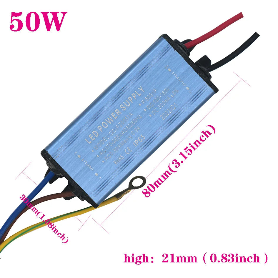 alimentation led 150w 100w 50w 30w 180v 240v bleu industrielle certifiée ccc rohs