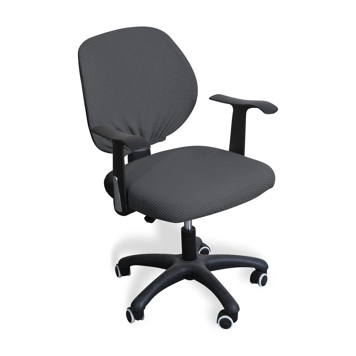 chaise moderne tissu gris résistance eau ordinateur fauteuil mariage banquet